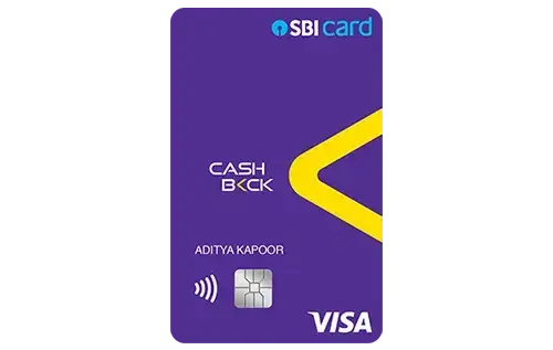 SBI Card Cashback Credit Card credit card artwork